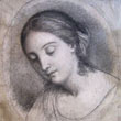Giovanni Carnovali detto “il Piccio”, disegno preparatorio per “Riposo nella fuga in Egitto” (1862 c.)